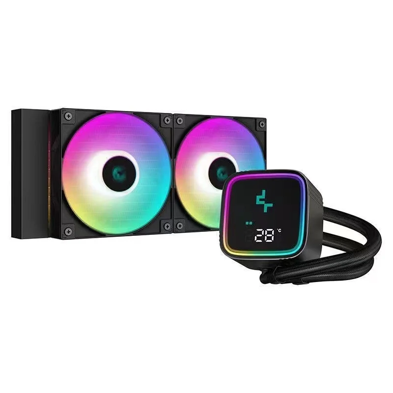 New DEEPCOOL LS720 LS520 SE white black 360mm 240mm RGB digital water cooler, suitable for cooling gaming computers