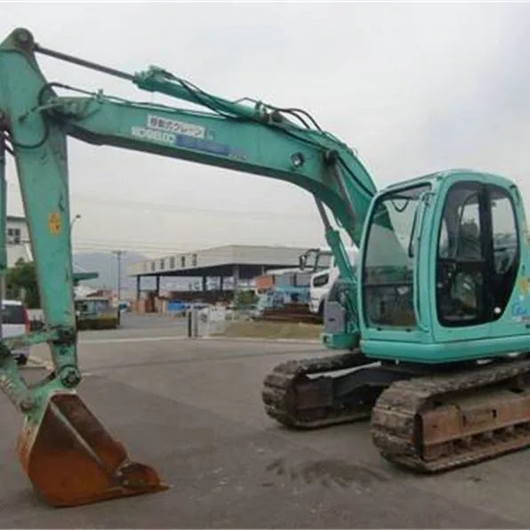 Used hydraulic crawler excavator Kobelco SK135  with cheap price ,second hand Japanese brand SK135 good condition for sale
