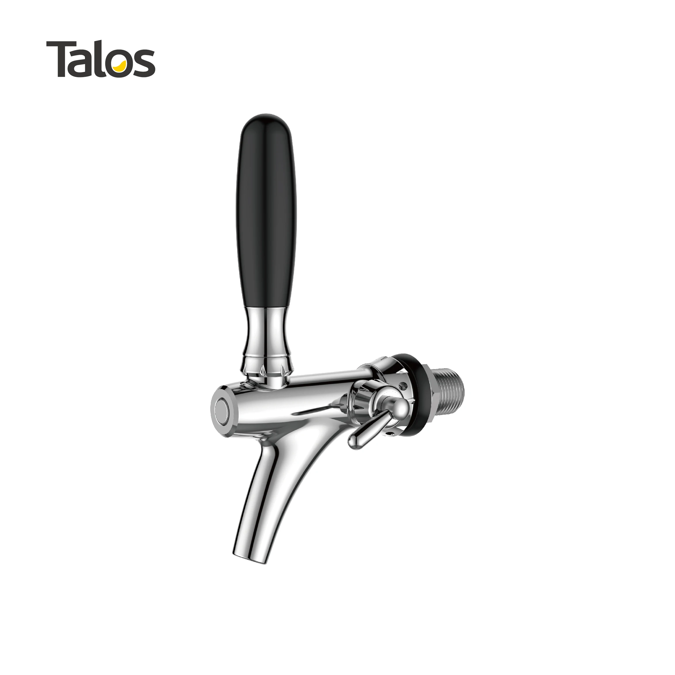 Полированный кран для пива TALOS из нержавеющей стали G5/8