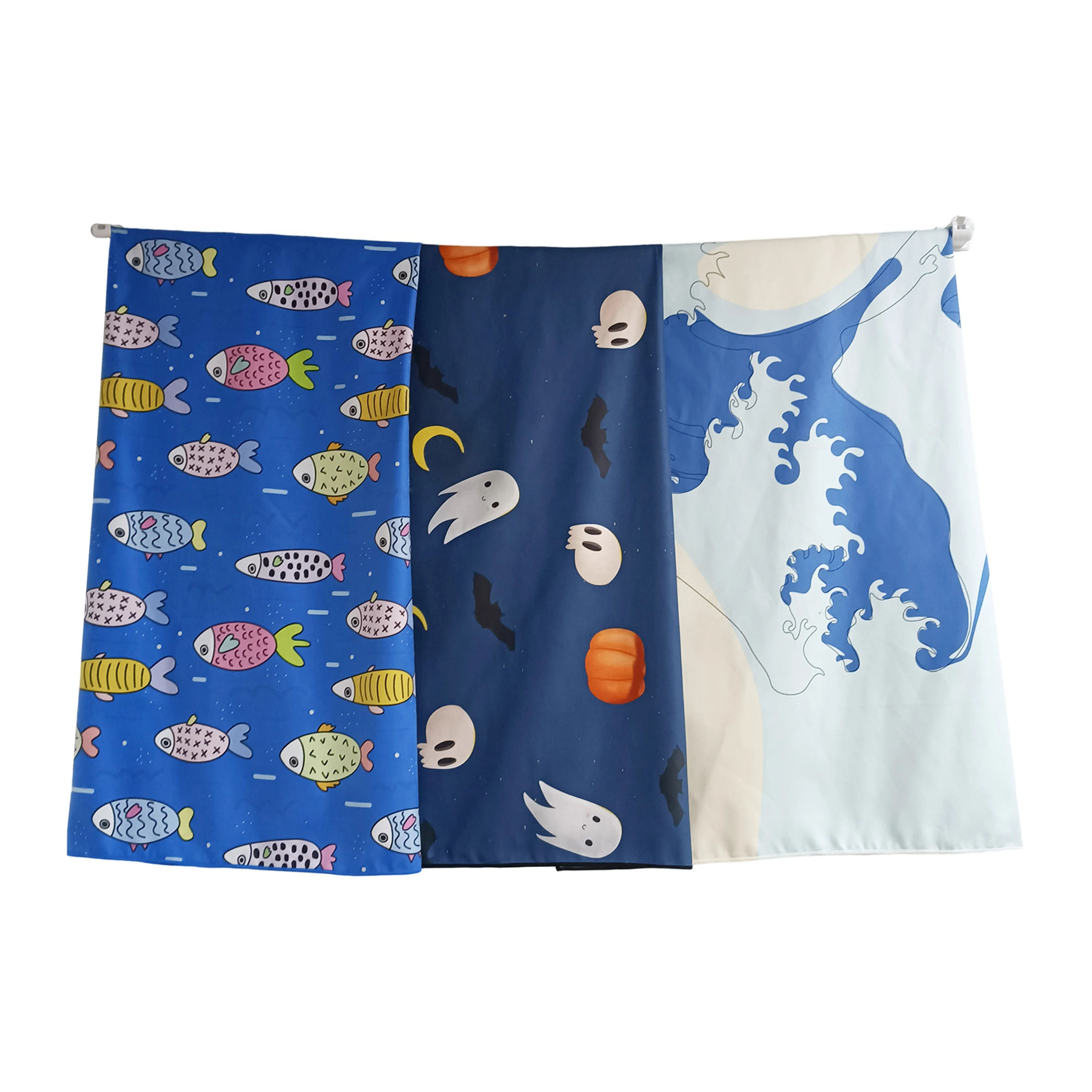 Бесплатный образец, Китай, заводская цена, высокое качество, без песка, легкий вес, с цифровой печатью, пляжное полотенце из микрофибры