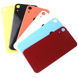 Big Hole Back Glass Housing For iPhone XR XS Max  Rear Cover Battery Door