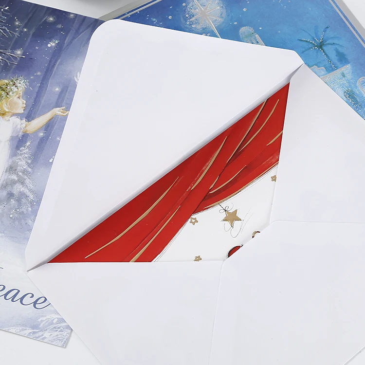 Custom assorted greeting cards birthday christmas cards New Year Party Invitation Cards