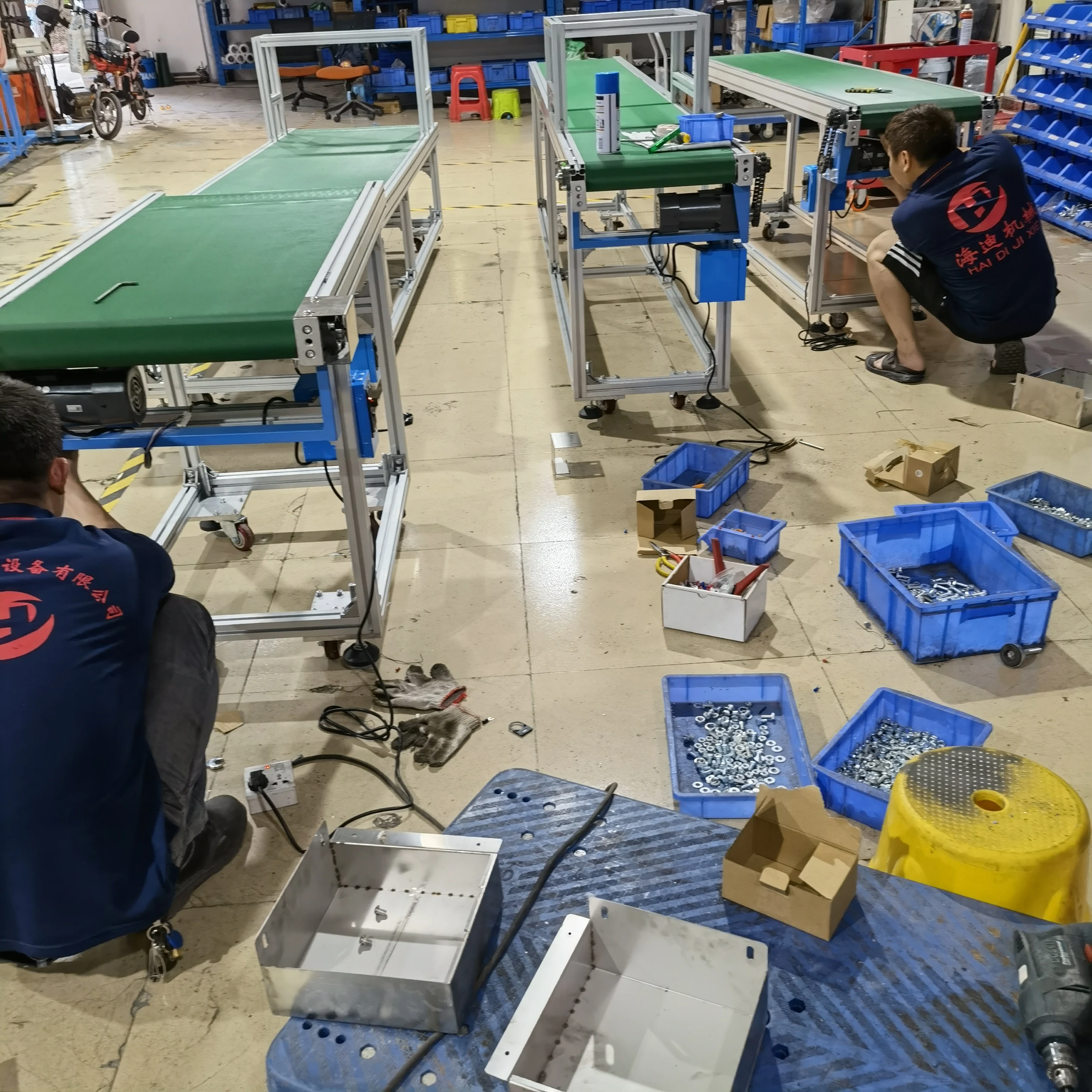 HAIDI new design customizablesushi conveyor belt mini conveyor belt system pvc conveyor belt