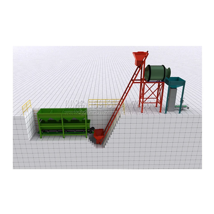 compound npk fertilizer blender mixer machine for sale