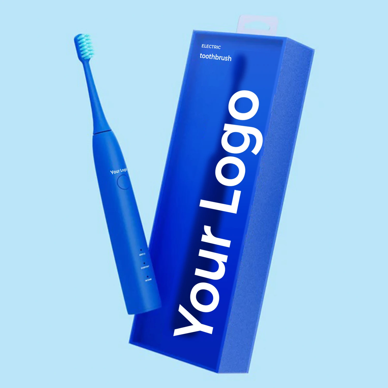 Wholesale Factory Customized  Rechargeable  Electric Toothbrush With 3 Brushing Modes