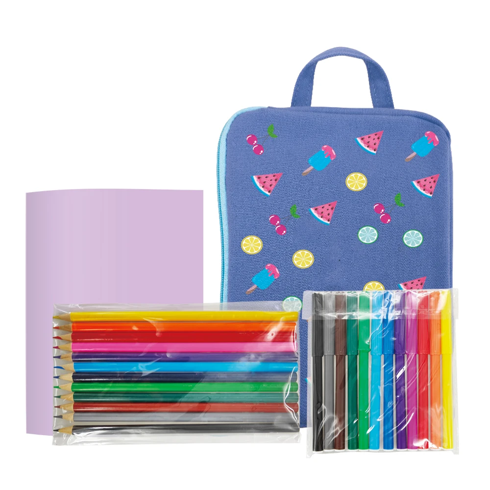 2023 Large Pencil Case Stationery File Bag Functional Waterproof Portable For Artist School Student Boys Office