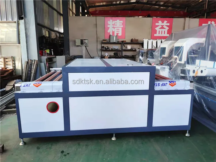 high speed big size window glass vacuum horizontal glass washing and drying cleaning machine