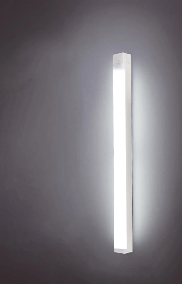 Factory Motion Sensor Mini Smart Battery Operated Adhesive Sticker LED Under Cabinet Light Battery