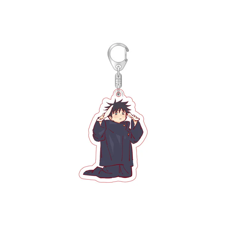 Japanese Beautiful Anime Key Chain Jujutsu Kaisen Keychain Anime Plastic Acrylic Keychain