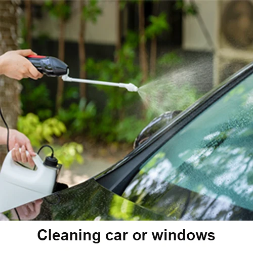 Multi-Purpose Foldable Sprayer Easily Attaching to Most Gallon Jugs for Gardening Lawn and Disinfecting