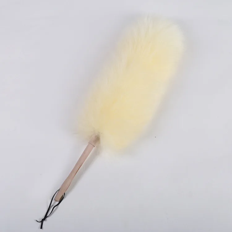 New Fashion Handmade Faux Fox Tail Fur Metal Keyring