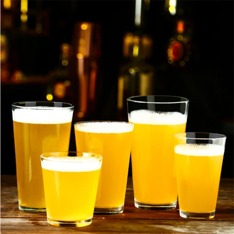 14oz 16oz Drinking Pint Beer Glasses Water Glasses Cup Customized Printed Decals Pub Home Bar Pint Beer Glass