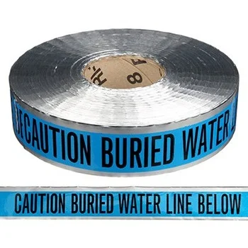 Detectable Buried Barricade  Warning Tape