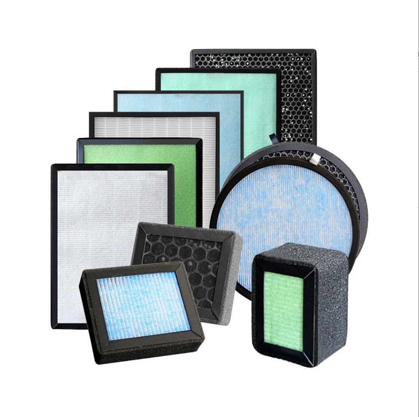 Customized hepa h13 h14 air purifier filter replacement HEPA filter air purifier hepa filter with activated carbon
