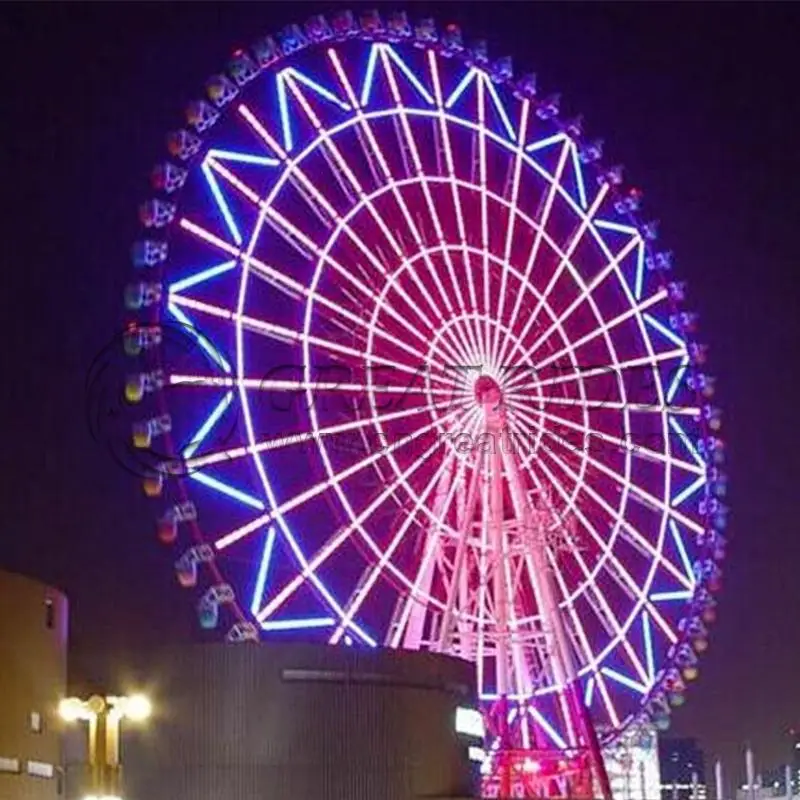 Newest Design Factory Price Carnival Ride Ferris Wheel Large 88m Sightseeing Ferris Wheel for Sale