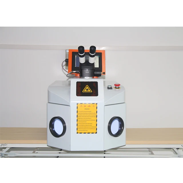 Small portable jewelry laser bga welding machine price for metal with HD CCD camera