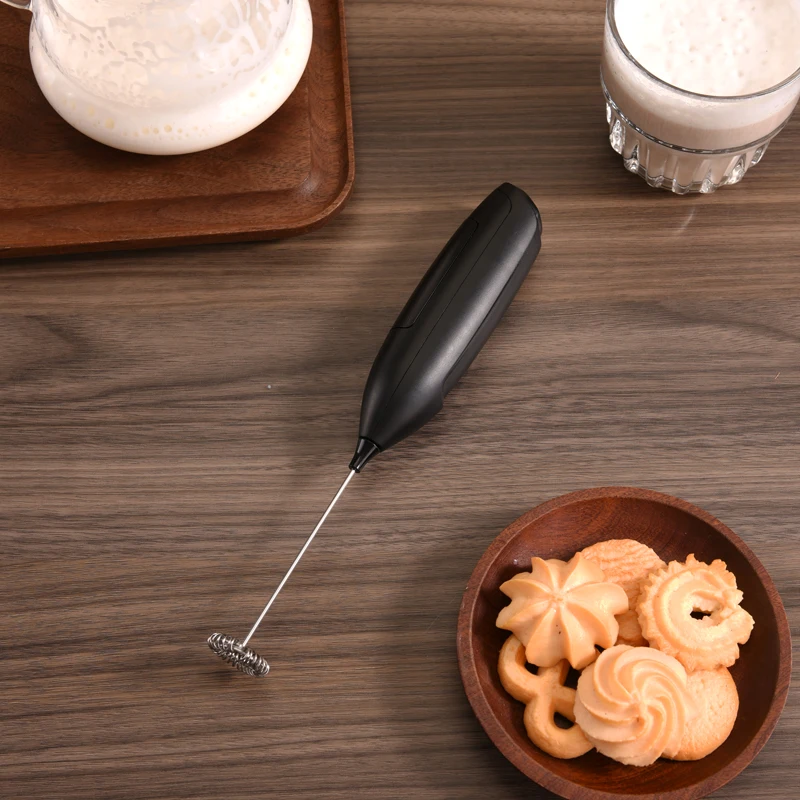 Mini MOQ Wholesale Brand Name Wireless Electric Milk Frother For Super Markets