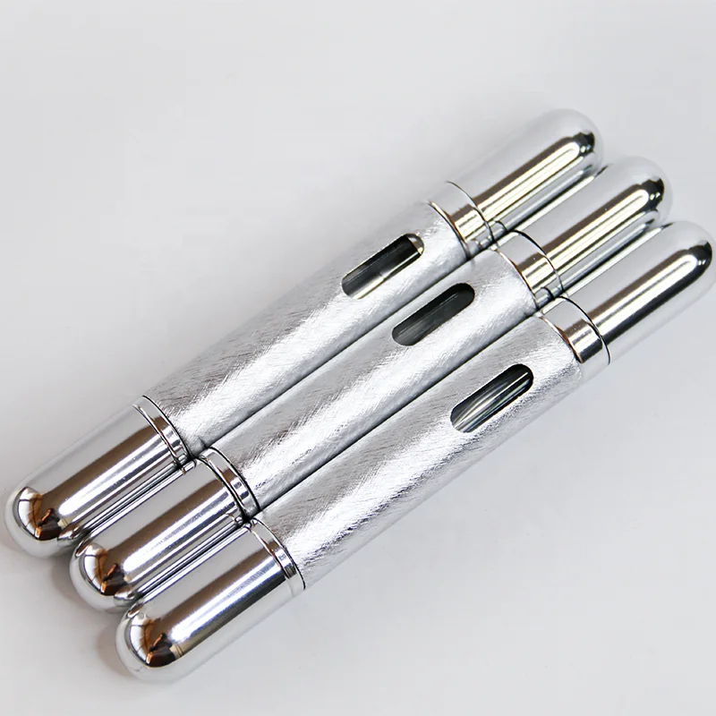 Travel usage refillable perfume small bottle empty perfume spray bottle 10ml glass bottle for oil with roller ball