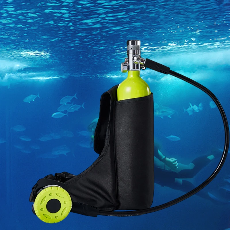 factory supply aluminum scuba gas cylinder cylinder for scuba diving hot sale diving gas cylinder 1.0L