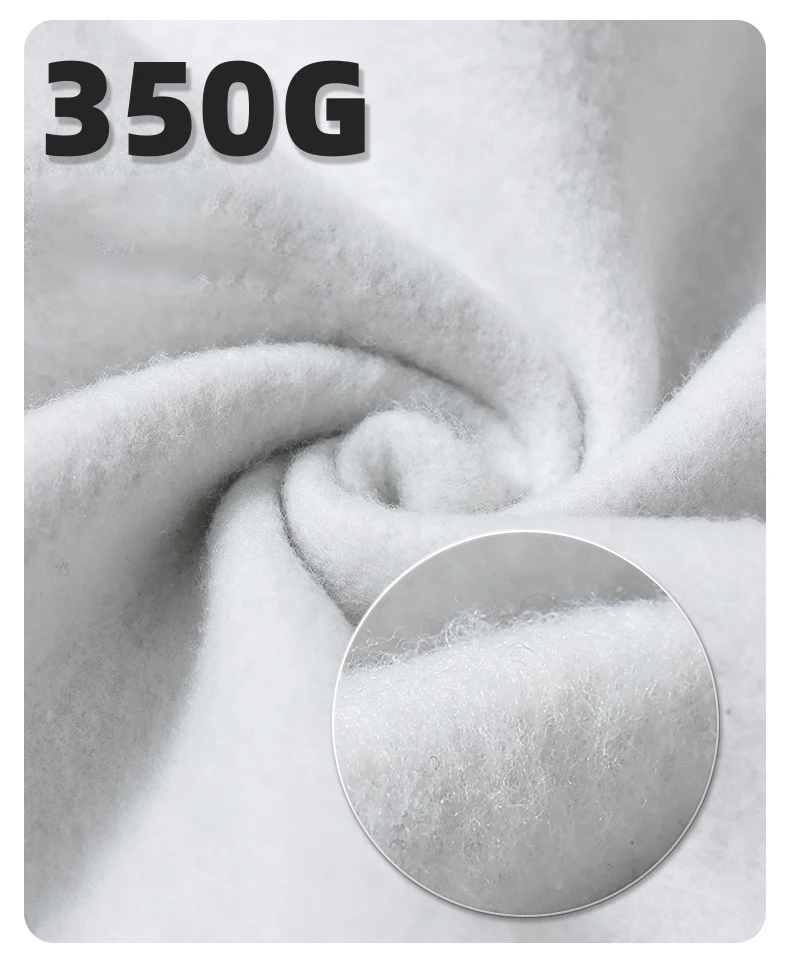 Мужской пуловер на флисе 350gsm