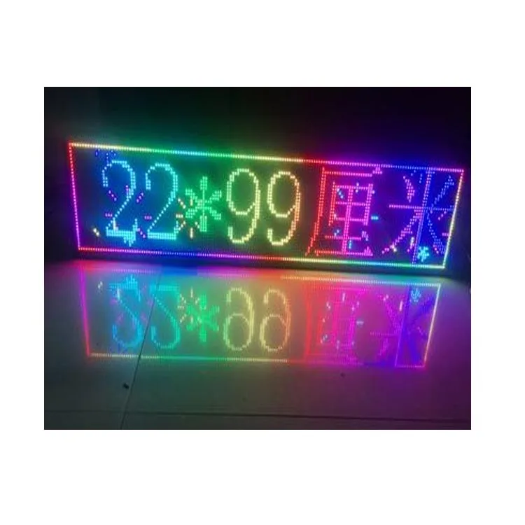 Vehicle Sign board P8 Outdoor Full Color  Car Advertising LED Taxi Display screen