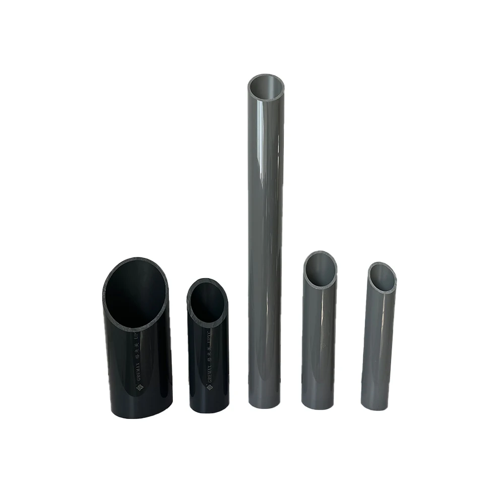 manufacturers PVC-U plumbing pipes irrigation pipes UPVC plastics pipes for water supply