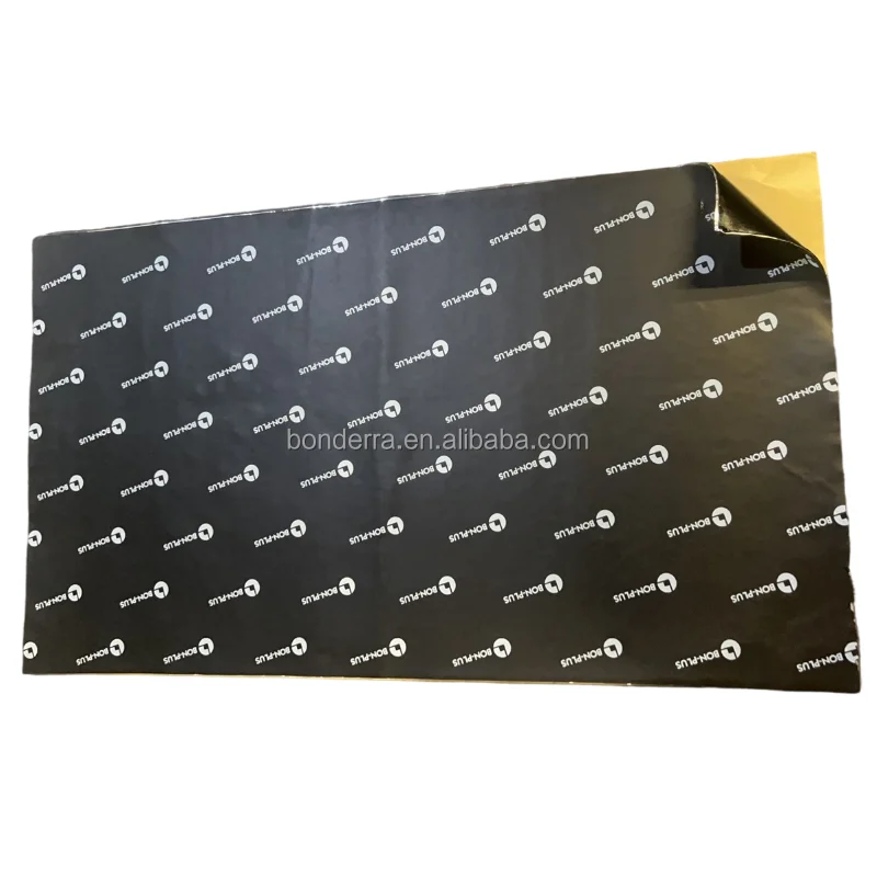 3 in 1 Thermal Insulation Sound Damping Material  Car Heat insulator Foam Butyl Deadening Sheet Heat Resistant Sound Absorb Mat