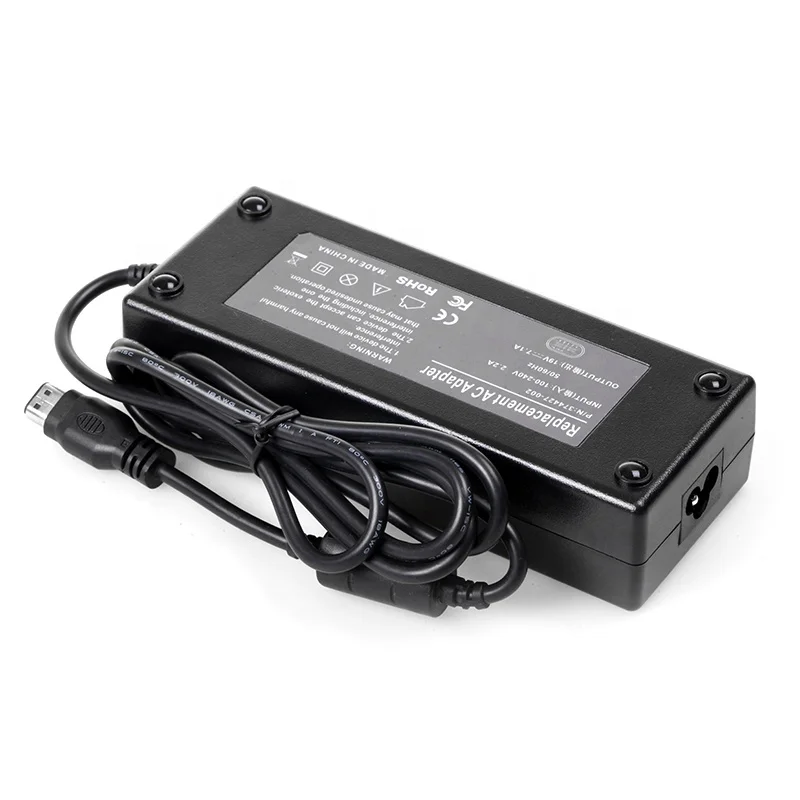 Адаптер переменного тока для ноутбука, 135 Вт, 19 в, а, Многоконтактный (овальный) для hp/compaq