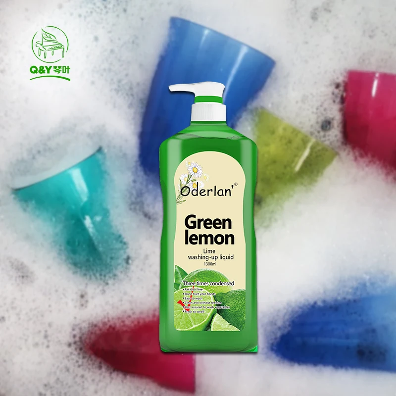 Qinye Eco-friendly Healthy Dishwashing liquid Detergent for Vegetable & Fruits 1300ml