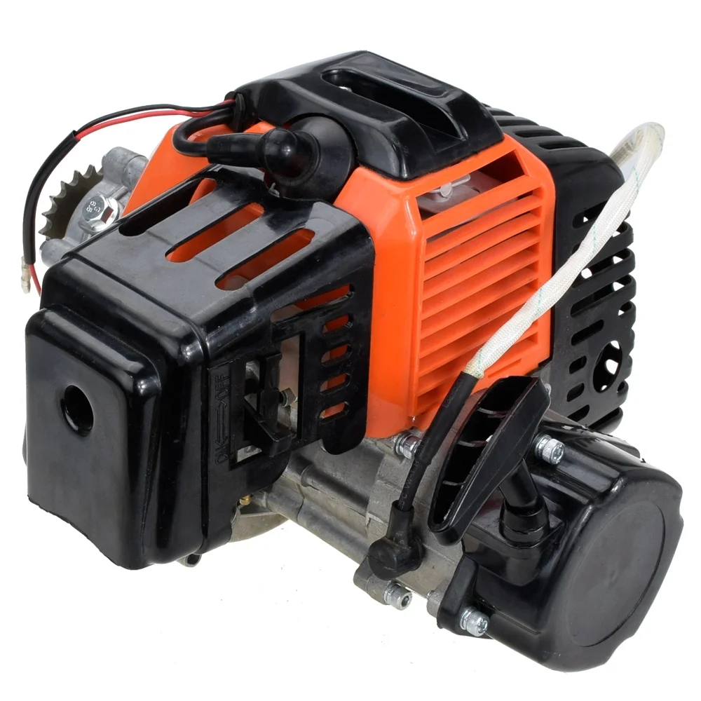 HIAORS 2 stroke engine 43-49cc 20T gear reduction transmission box for mini ATV  pit bike engine motorcycle parts