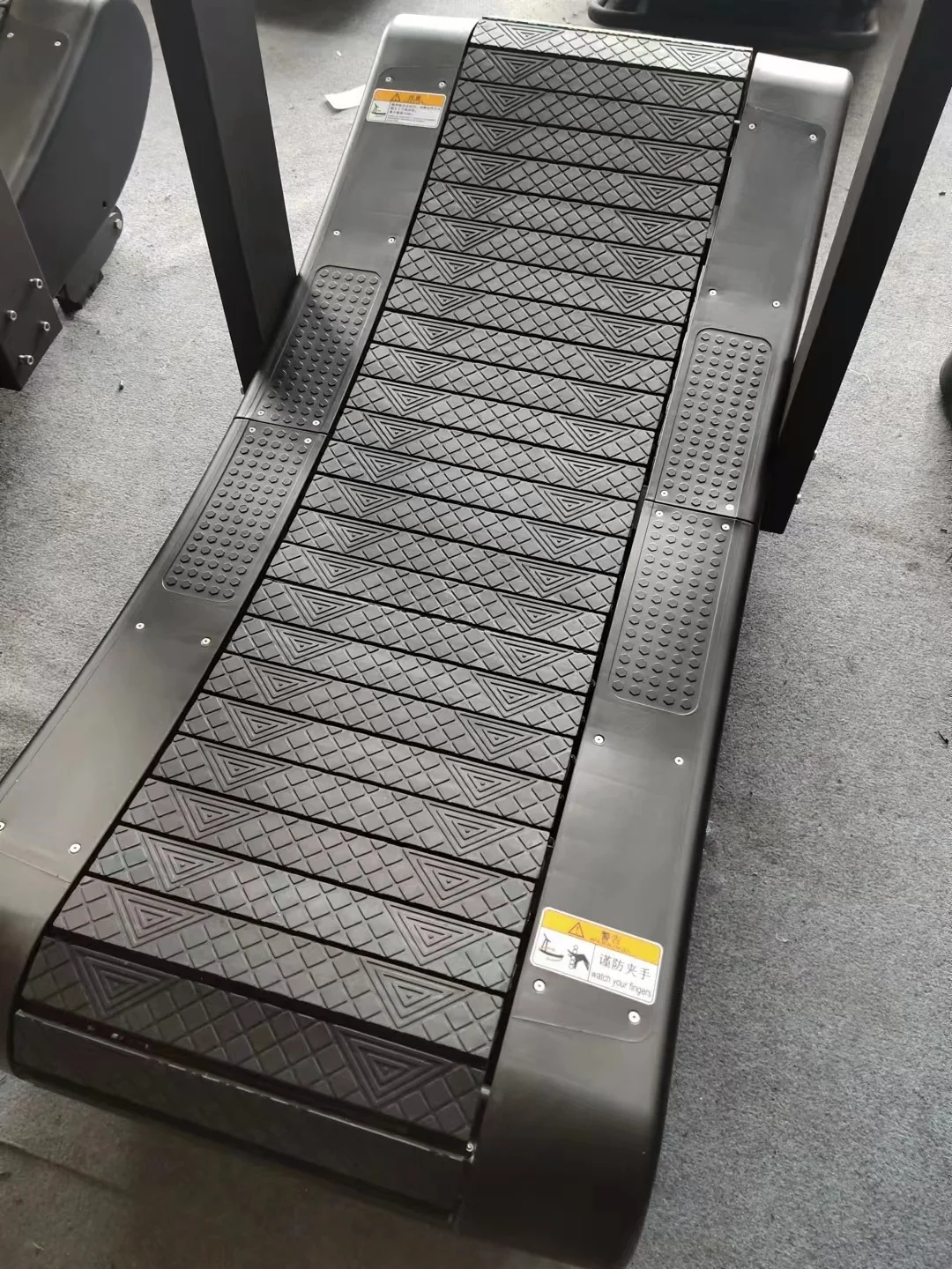 Good Quality Aluminum Running Board Self-generating Electric Curve Treadmill