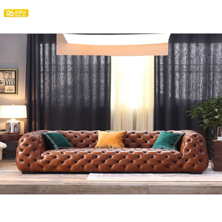 hot sell unique sofa couches-living room furniture chesterfield sofa R339