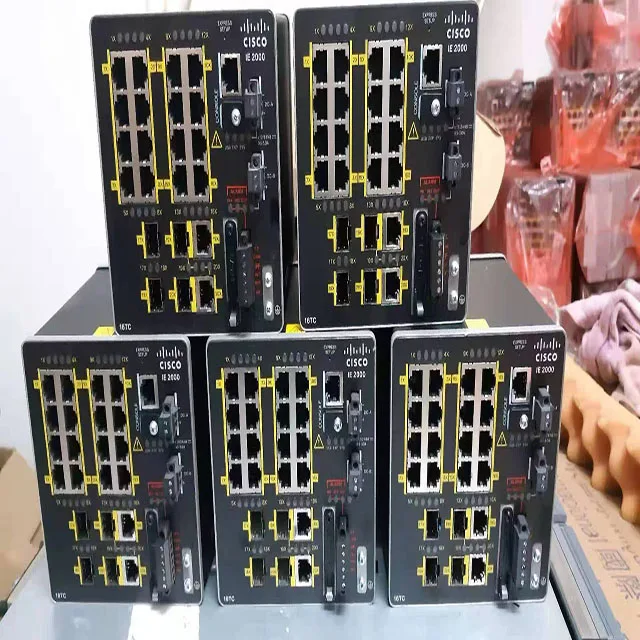 IE-2000-16TC-B IE2000 w/ 16FE Copper, 2FE SFP/T and 2FE uplinks
