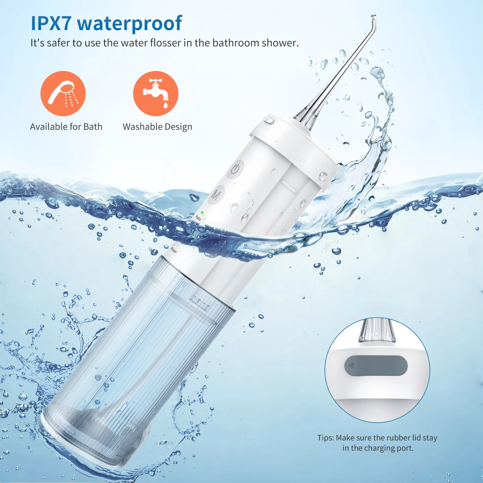 Water Thread Floss Pick Machine Power Floss Waterpick Oral Irrigator Manufacturer Dental Jet Water Flosser Electric