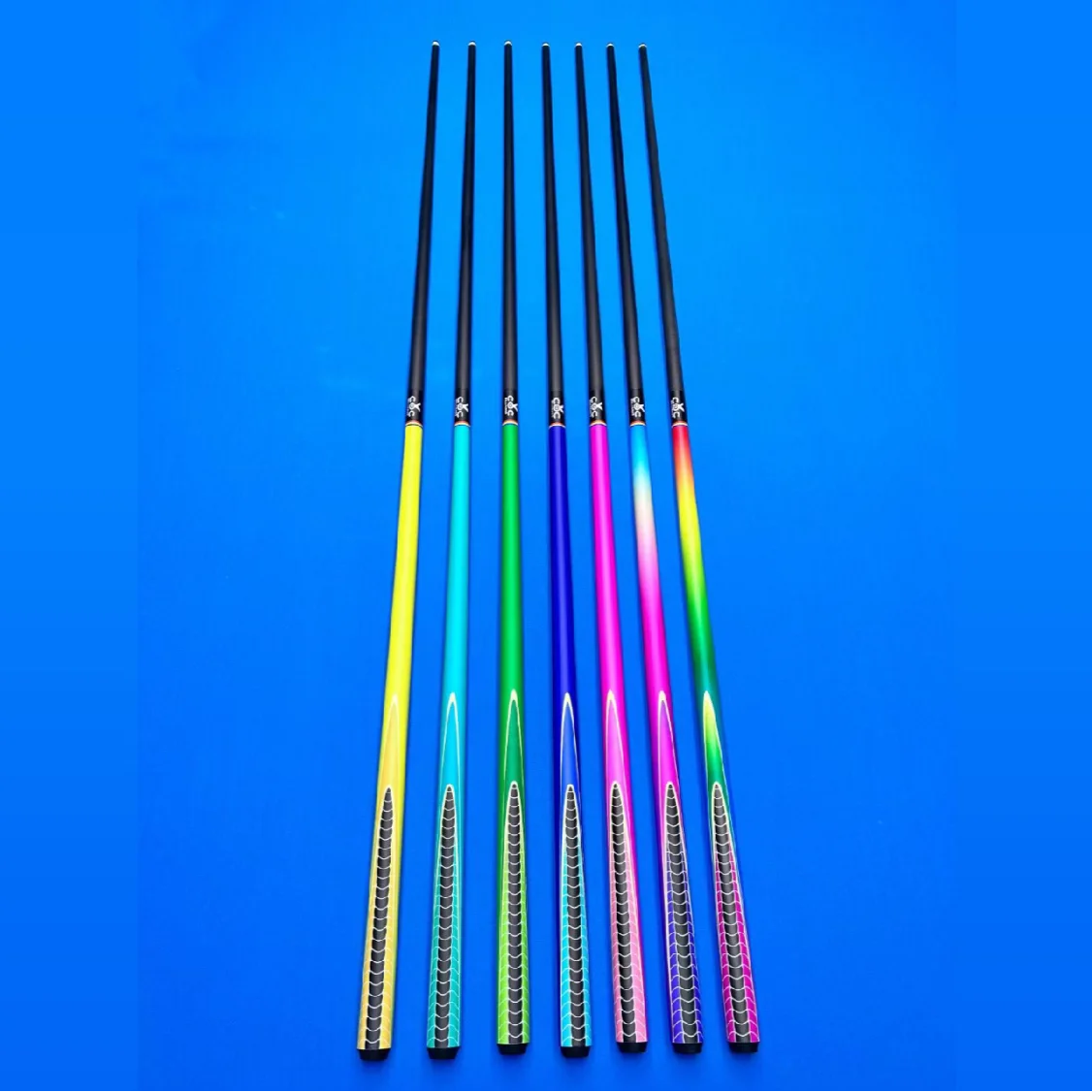 Ready to Ship High Quality 10mm Tip Single Cue Carbon Fiber Pool Cue Stick for Billiard Sports and Pool Games