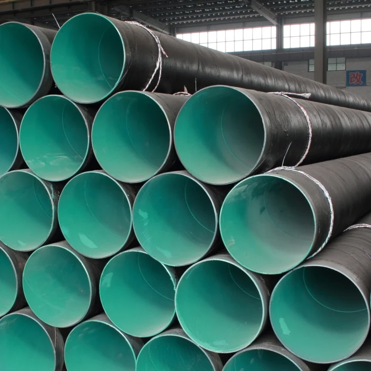 Подземный ASTM A53 Gr.B API 5L внешняя внутренняя противокоррозионная стальная труба для транспортировки нефти и газа