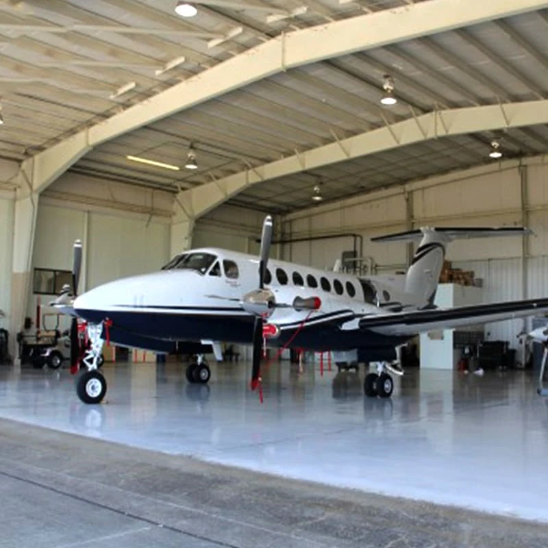 Эффективный стальной конструкционный ангар для быстрого строительства