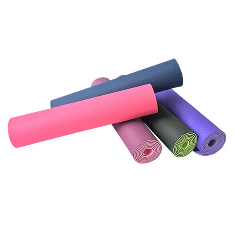 Home Fitness Use Various Color Available Good Quality TPE Yoga Mat for Women