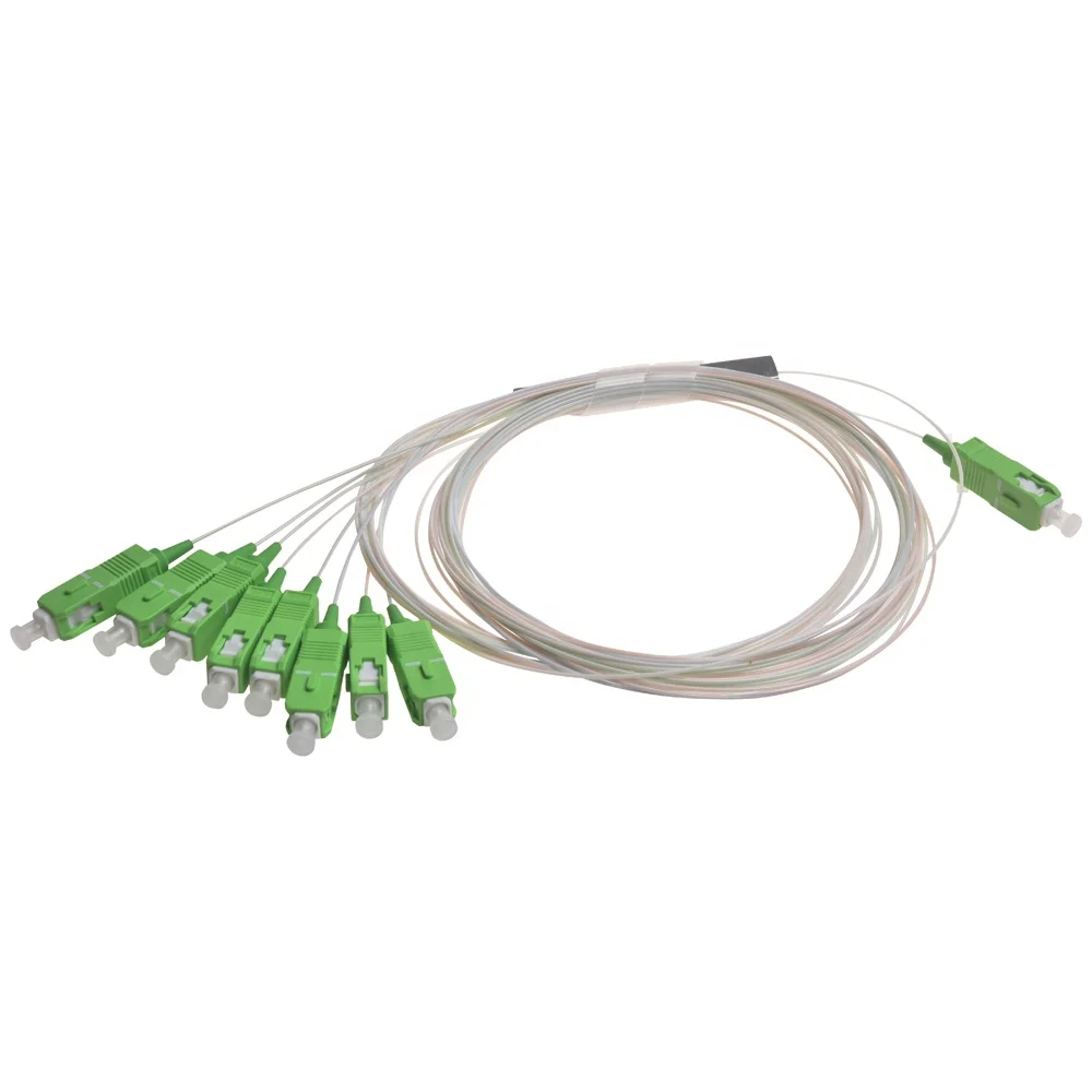 Стальная труба для оптоволоконной сети 1x8 SC/APC волоконный PLC сплиттер GPON сплиттер