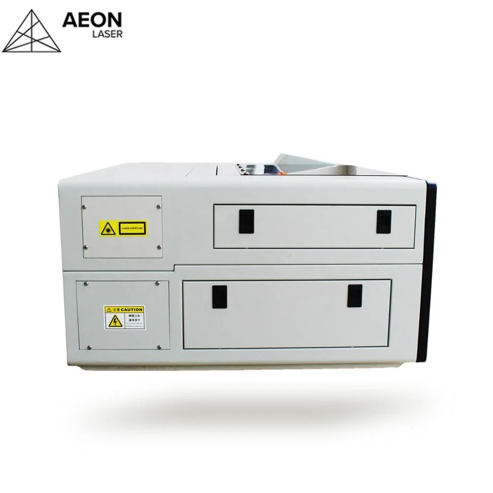 Mira Mini Engraver 50 Watt Co2 Cutter from China Shanghai Aeon Laser Engraving Machine Price 500*300mm Cutting Area