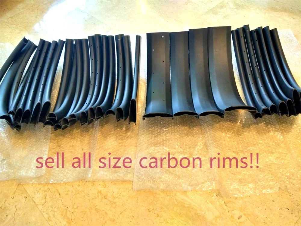 Manufacturing china popular design 23*50 Clincher Toray Full Carbon Road Bike Rims 700c