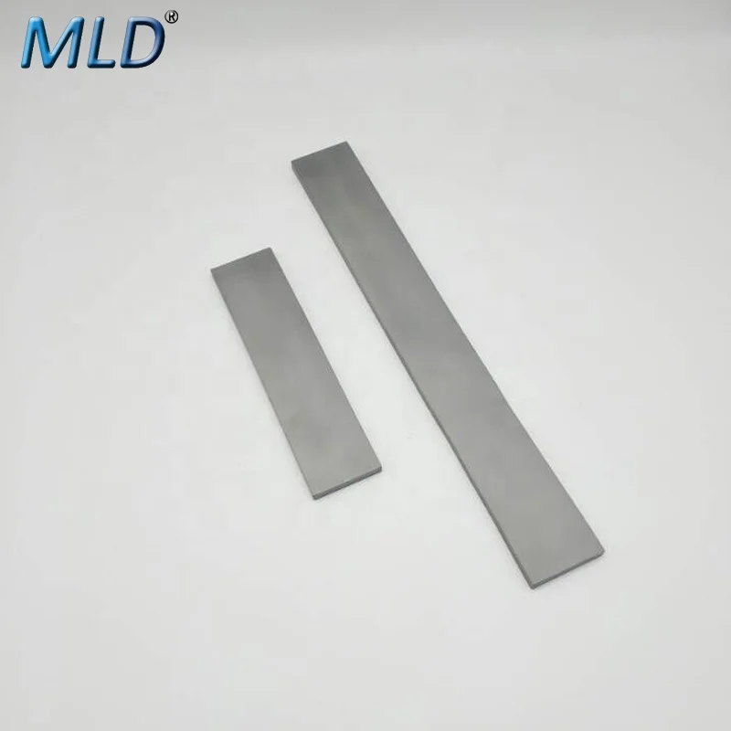 Rectangular Blank Cemented Carbide Strips Tungsten Carbide Flat Bars