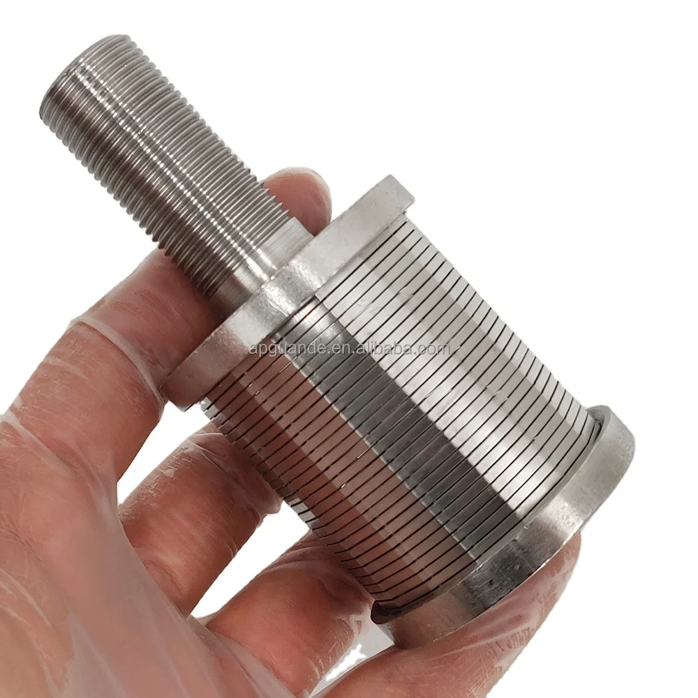 Высокопроизводительная насадка для фильтра, клиновый проволочный слот, насадка для экрана водяных скважин