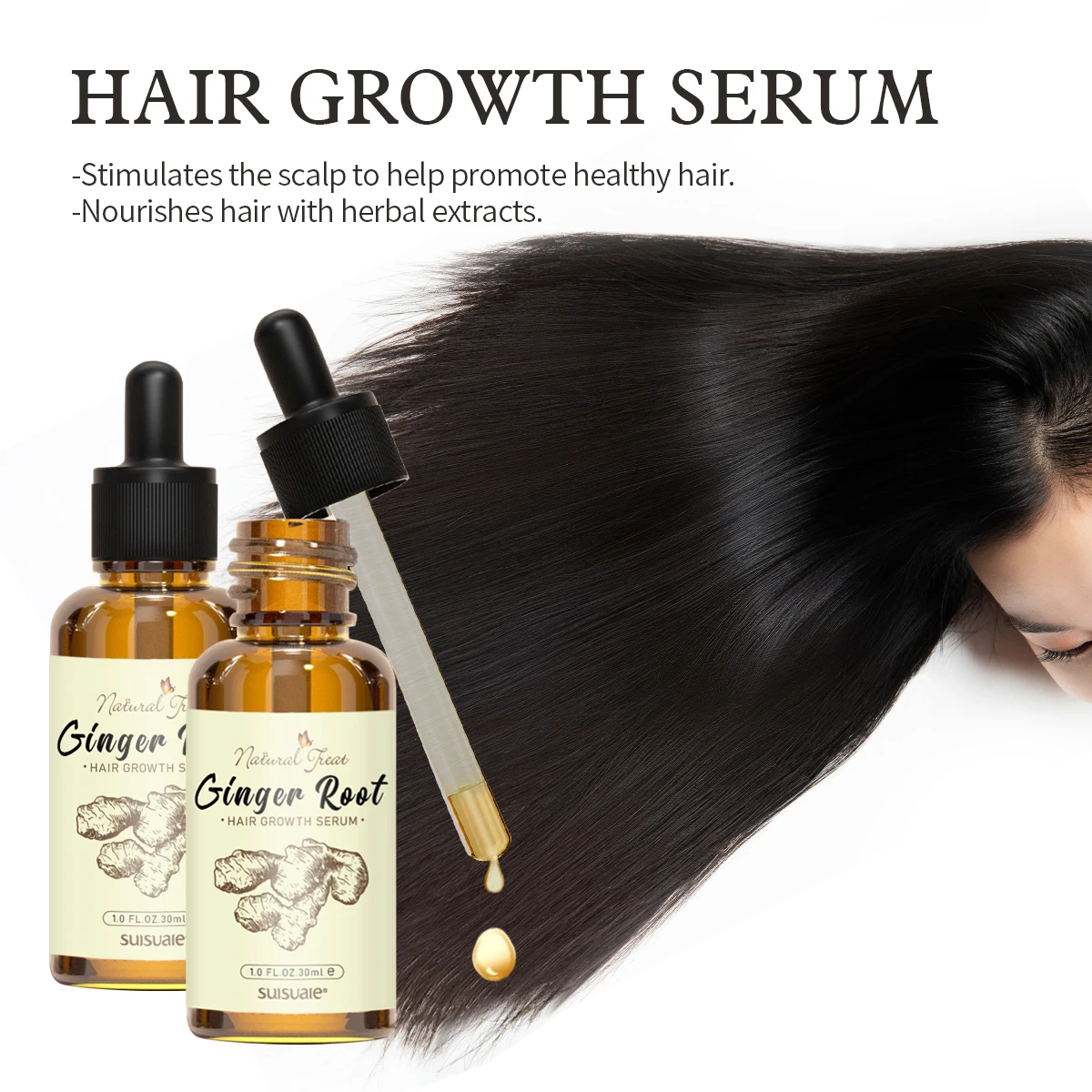 OCCA Private Label 100% Natural Formula Wholesale Nourishing Scalp Elixirs Hair Care Loss Treatment Hair Growth Oil Serum