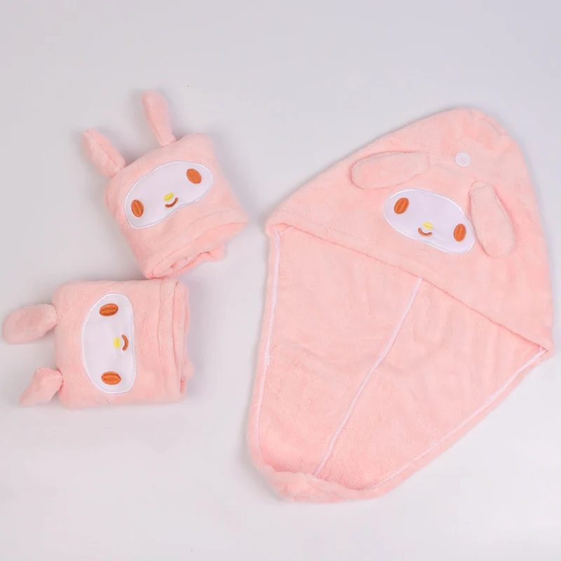 CX пользовательский Быстросохнущий поглощающий воду милый тюрбан из микрофибры для волос банное полотенце