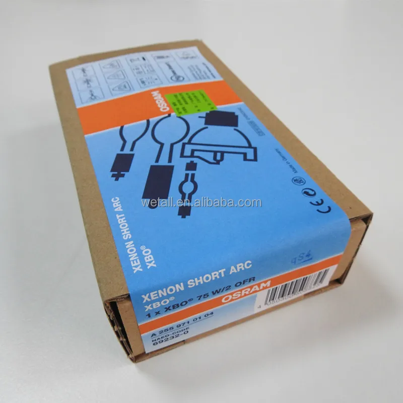 Original New  XBO 75W/2 OFR ZEISS Zeiss microscope without reflector short arc xenon lamp bulb