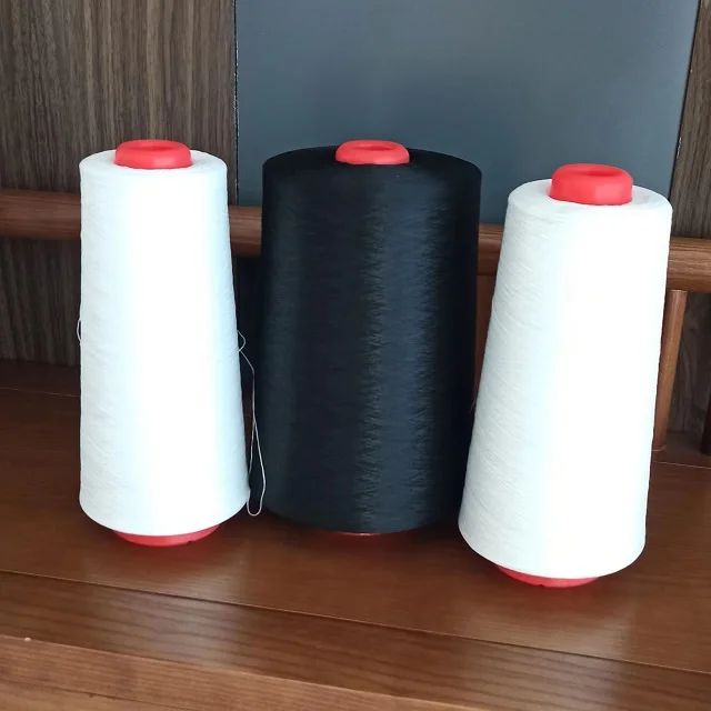 PFAS free dope dyed polyester filament yarn polyester filament yarn supplier 150 denier polyester yarn