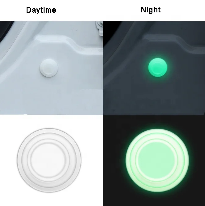 Car Door Bumper Protector Sticker Universal Door Shock Absorbing Gasket Bumper Protector Car Door Anti-shock Silicone Pad