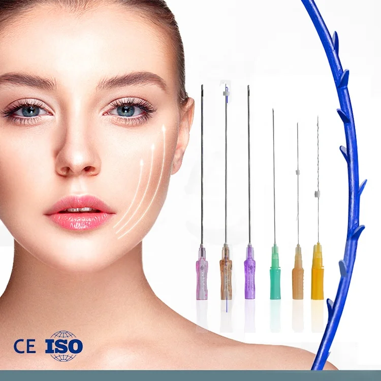 Magik Thread PDO CE Marked best collogen cog 4d L blunt hilos tensores cannula needle thread lifting pdo threads cog suture