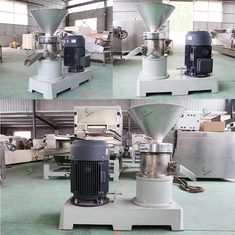 Commercial Cheap Sesame Sauce Tahini Grinding Making Machine Nut Peanut Butter Grinder Machine